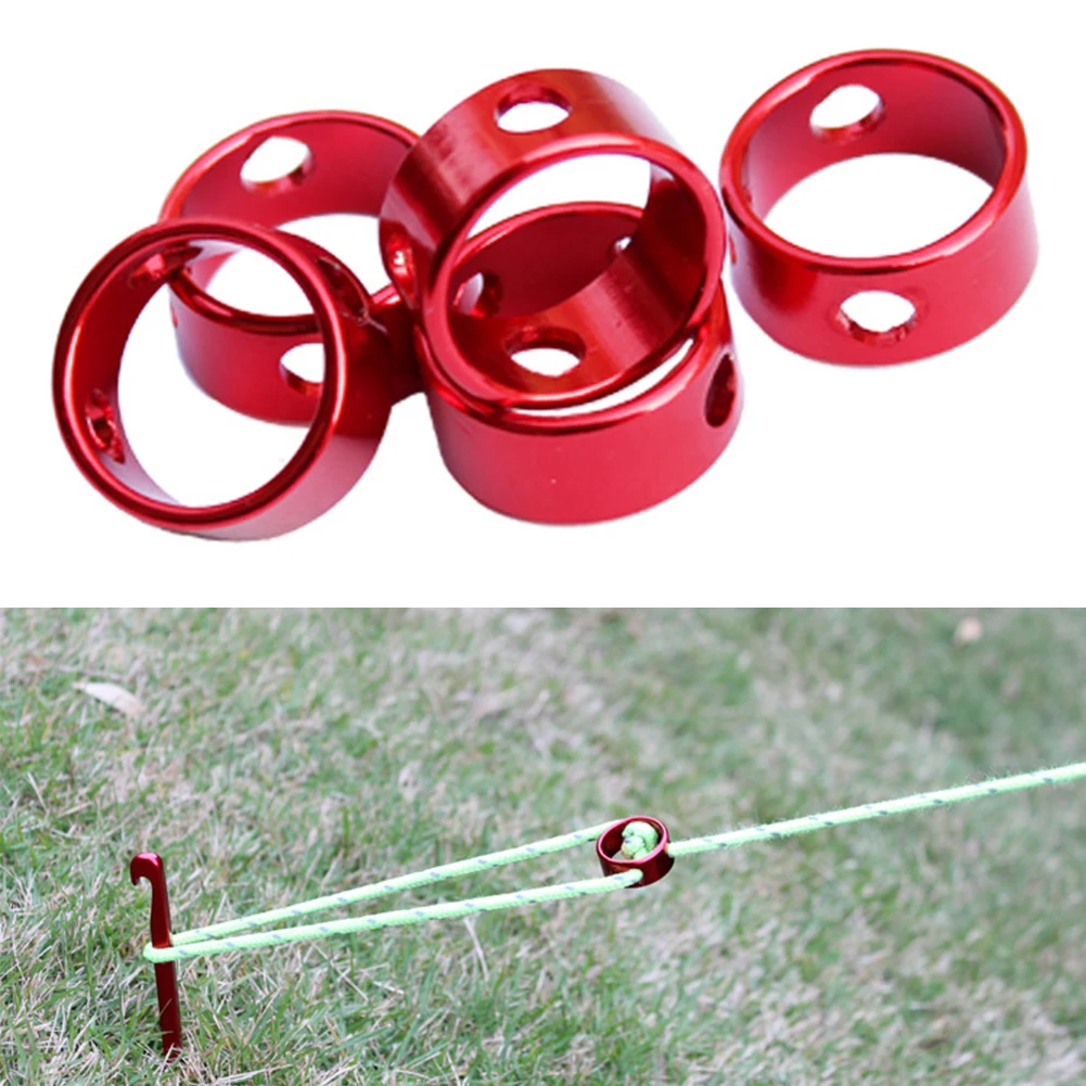 10 шт. Отрегулируйте наружный кемпинг палатка кольцо альпинизмом круглый