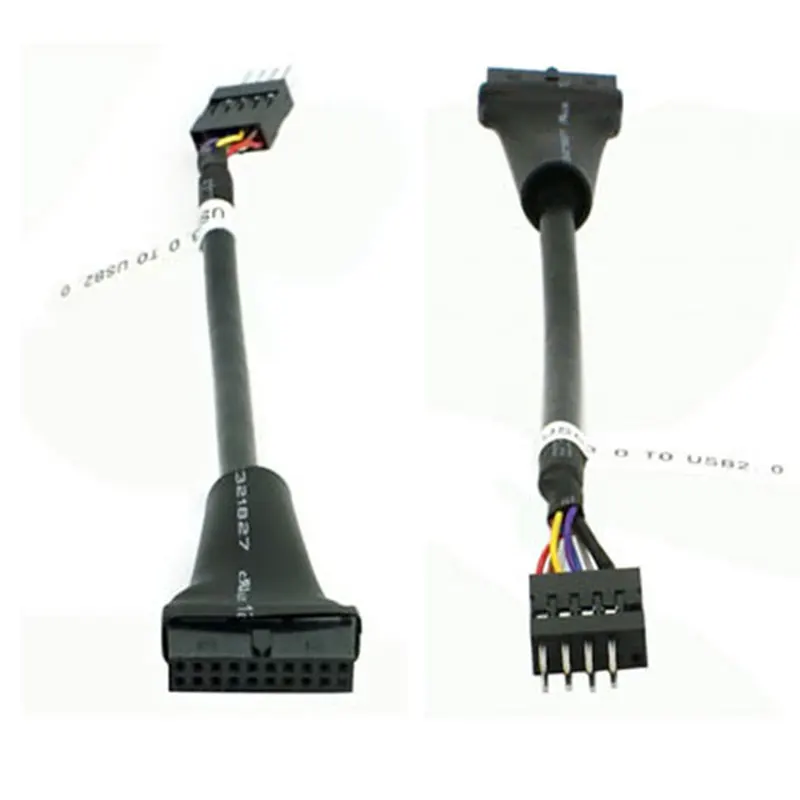 USB 2 0 9 штыревой разъем типа папа для материнской платы 3 20pin корпус гнездовой