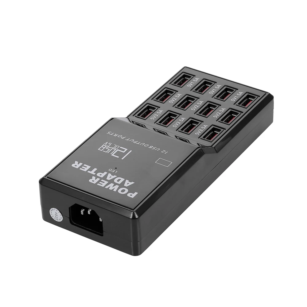 Зарядная станция с 12 портами USB зарядная док-станция зарядное устройство
