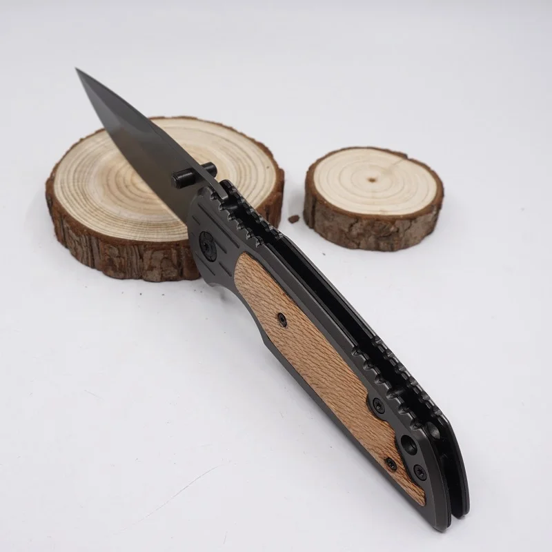 Тактический нож для выживания складной закаленное лезвие 3Cr13 55HRC Карманные