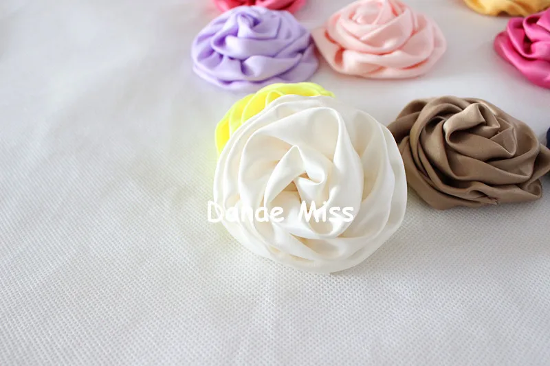120 шт. матовые атласные розетки для волос 3 дюйма (7 2 8 см)|hair accessories|hair flowergirls boutique |