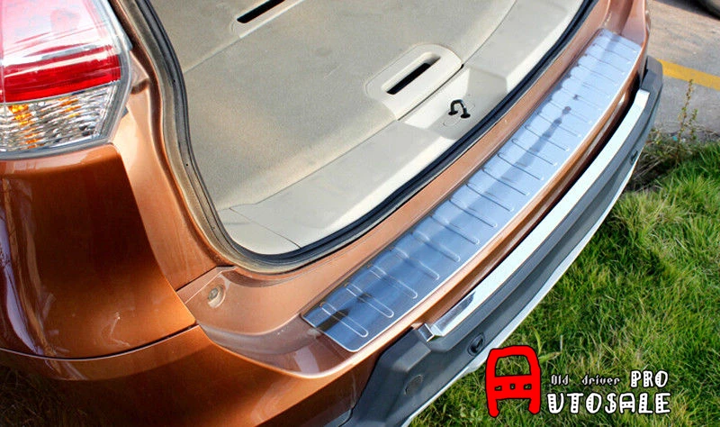 Наружная защитная пластина заднего бампера из нержавеющей стали для Nissan X trail T32