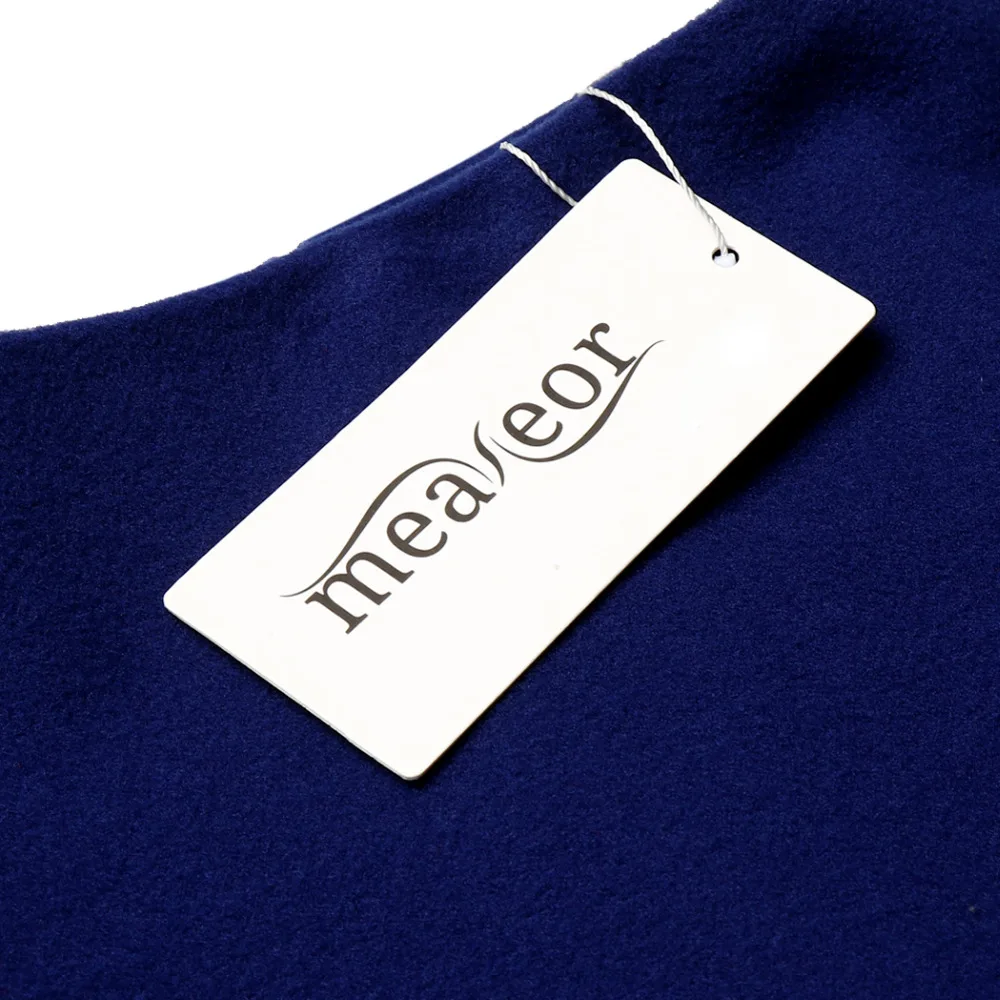 Meaneor Брендовое зимнее платье Женское шерстяное теплое водолазка с длинным