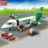 mini size city airplane building blocks set air bus airplane blocks model aircraft planes diy figures bricks toys for children