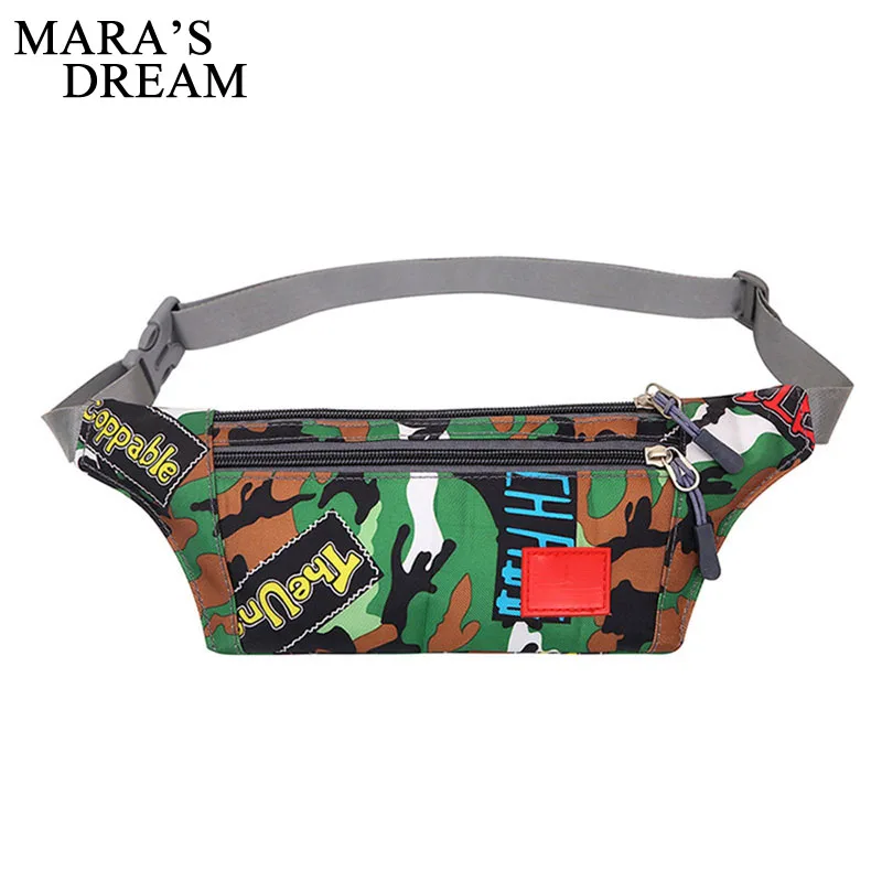 Mara's Dream Ride Travel Camouflage Waist Bag Leisure Fanny Pack Men And Women Casual Walking Mountaineering Belly Band | Багаж и