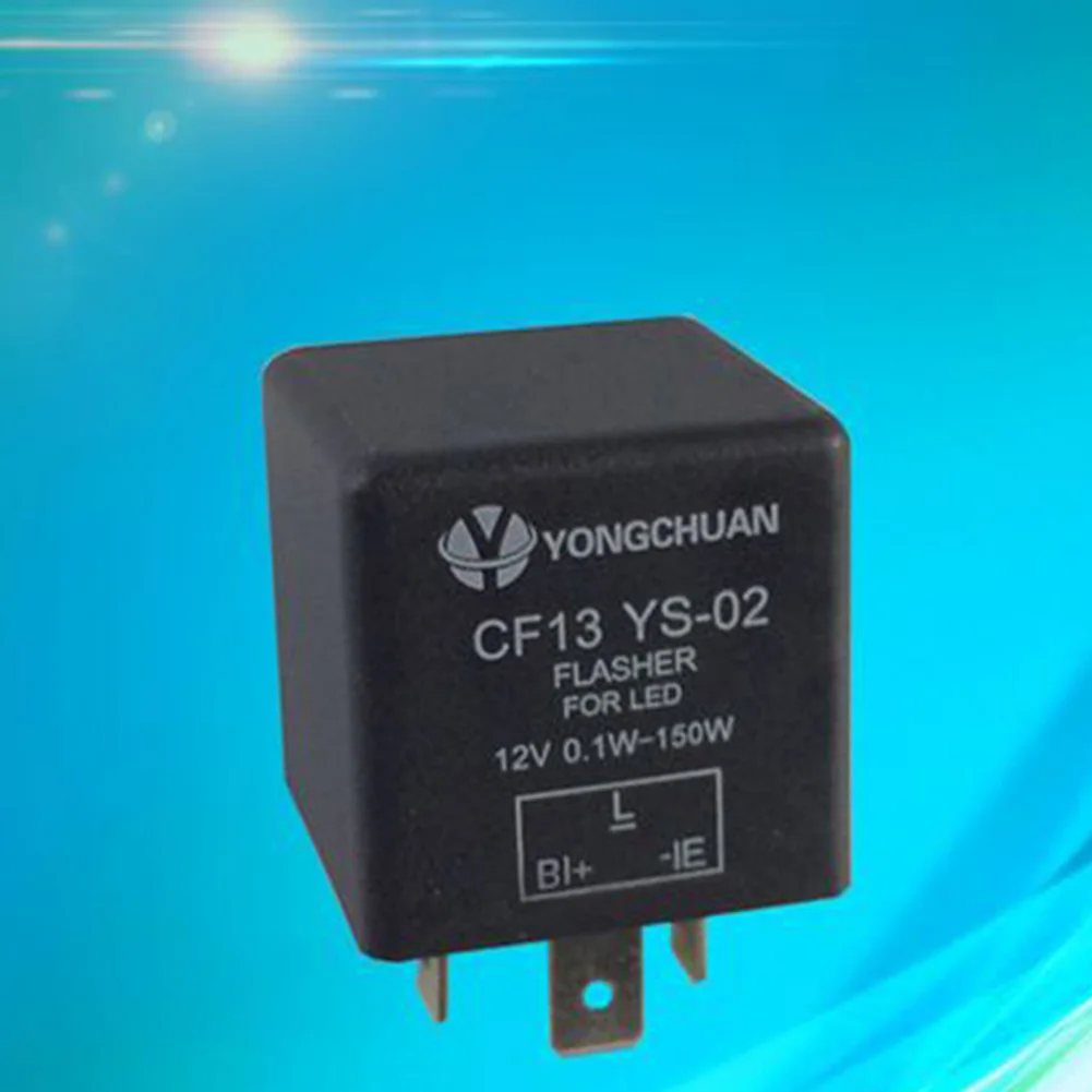 1 шт 12V 3 Pin электронный автомобиль внедорожник CF13 JL-02 Светодиодный проблесковый