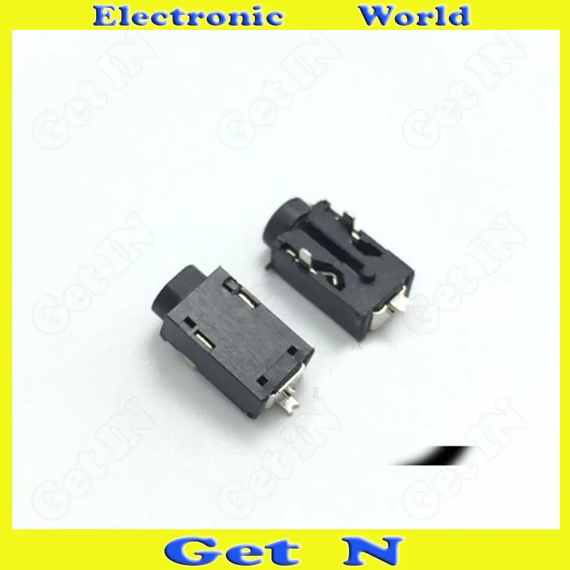 100pcsDC-055 0 7 мм полностью пластиковый 2SMD-Pin и 1Inline-Pin Разъем питания с | Обустройство