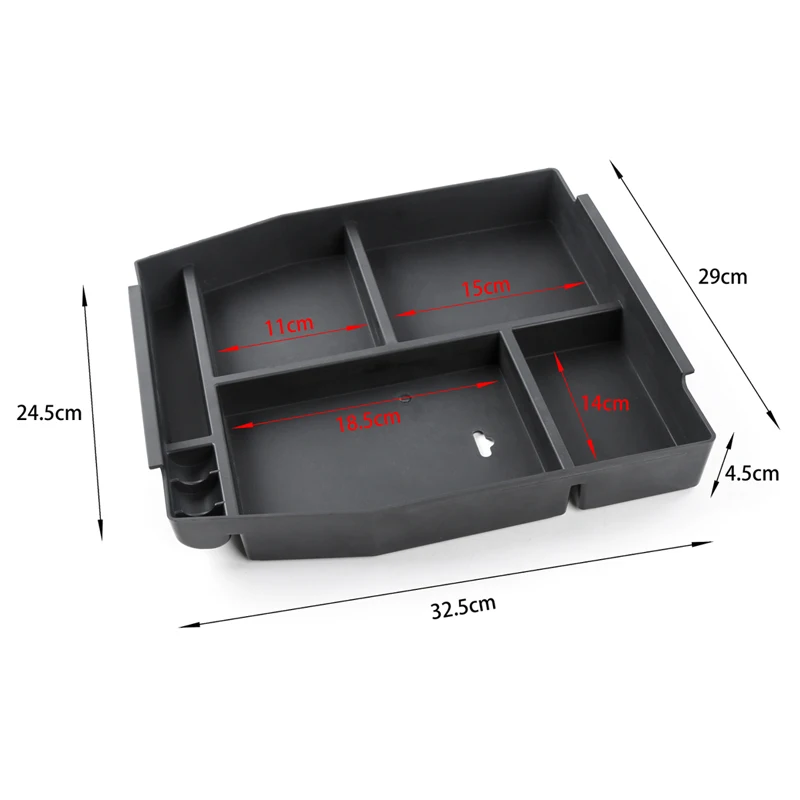HYZHAUTO 1 шт. ABS Многофункциональный подлокотник для хранения Ford F150 2011 2014 2015 +