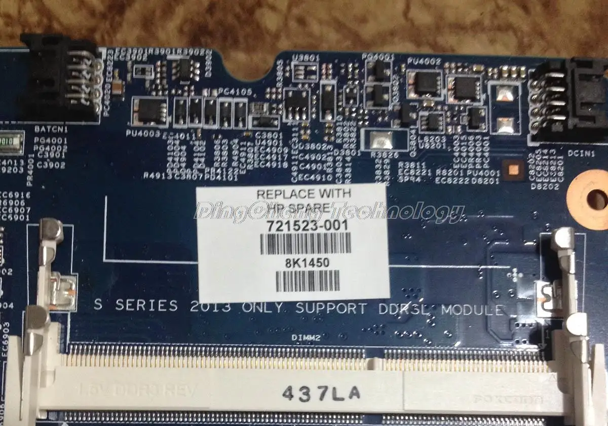 

Laptop Motherboard For HP 450 440 721523-001 721523-501 721523-601 MB 12238-1 48.4YZ34.011 DDR3 DH4000 Mainboard