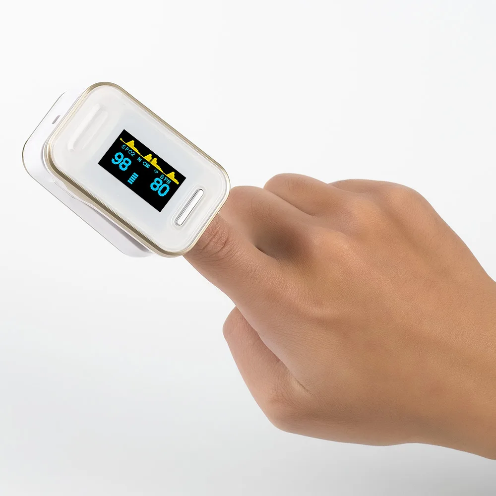 Пульсоксиметр Yongrow De Pulso Dedo золотого цвета Oled Пульсоксиметр|fingertip pulse oximeter|pulse