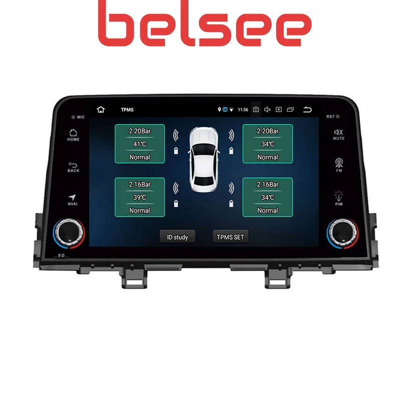 Belsee " для Kia Morning Picanto Android 8,0 Авторадио Bluetooth gps автомобильное радио стерео Восьмиядерный 4 Гб PX5 поддержка Разделенный экран