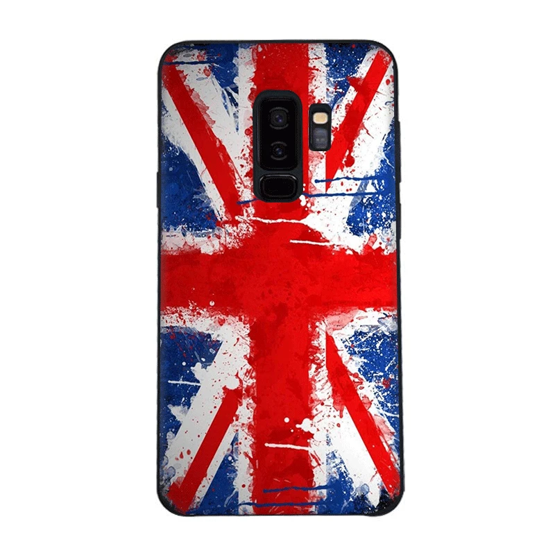 Чехол для телефона из ТПУ с британским флагом Samsung Galaxy S10 S10E M10 M20 M30 M40 S6 S7 Edge S8 S9 Plus