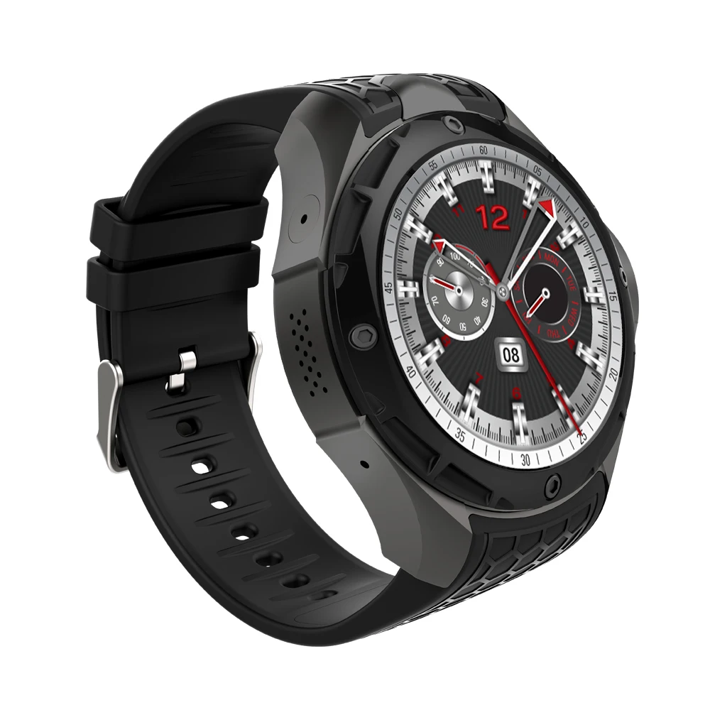 W2 3G Smart Phone Watch IP68 Waterproof Weather Heart Rate 2G+16G WIFI GPS Android 7.0 Smartwatch Men | Электроника