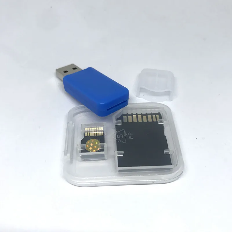 Новинка! Карта памяти Micro SD 1 Гб ГБ с адаптером для карт + бесплатным кардридером tf |