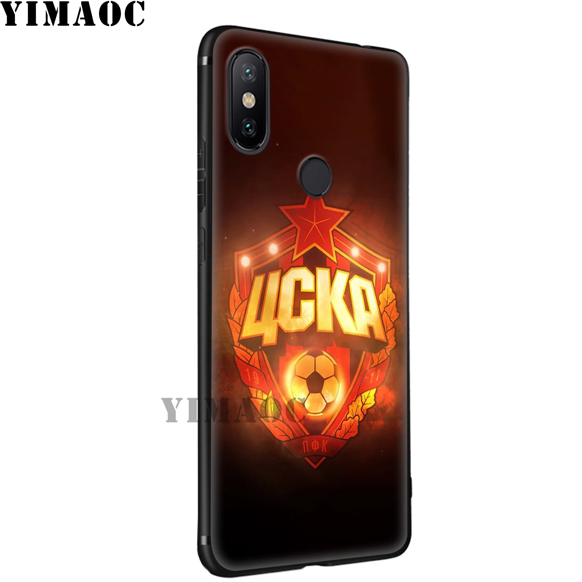 YIMAOC CSKA Moscow Soft Case for Xiaomi Mi 9T 9 8 Se 6 MAX 3 A1 A2 Lite MiA1 MiA2 CC9E CC9 6X 5X POCOPHONE F1 |