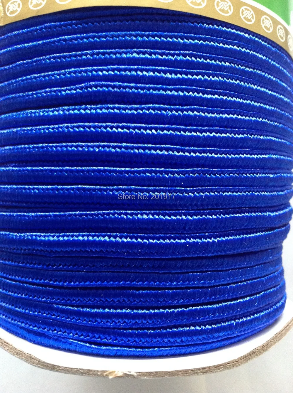 4 мм Royalblue лучший плоский нейлоновый шнур + 130 м/рулон DIY ювелирных изделий веревка