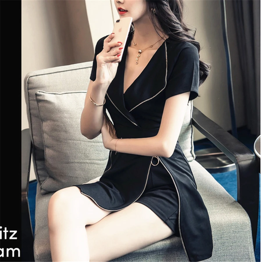 Платье MISSDOMIN летние новые корейские платья оптовая продажа модное платье на