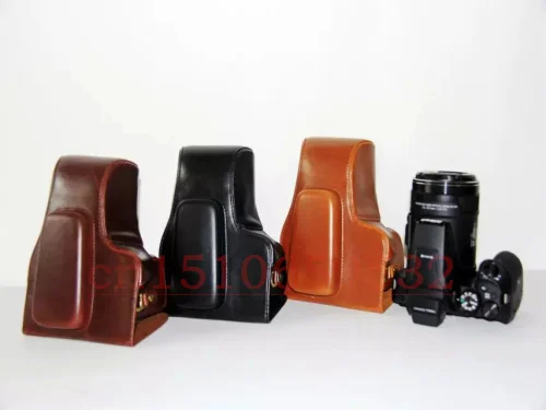 Высокое качество фото сумка из искусственной кожи Камера сумка для nikon P900 P900s DSLR цифровой Камера сумки на плечо 3 цвета