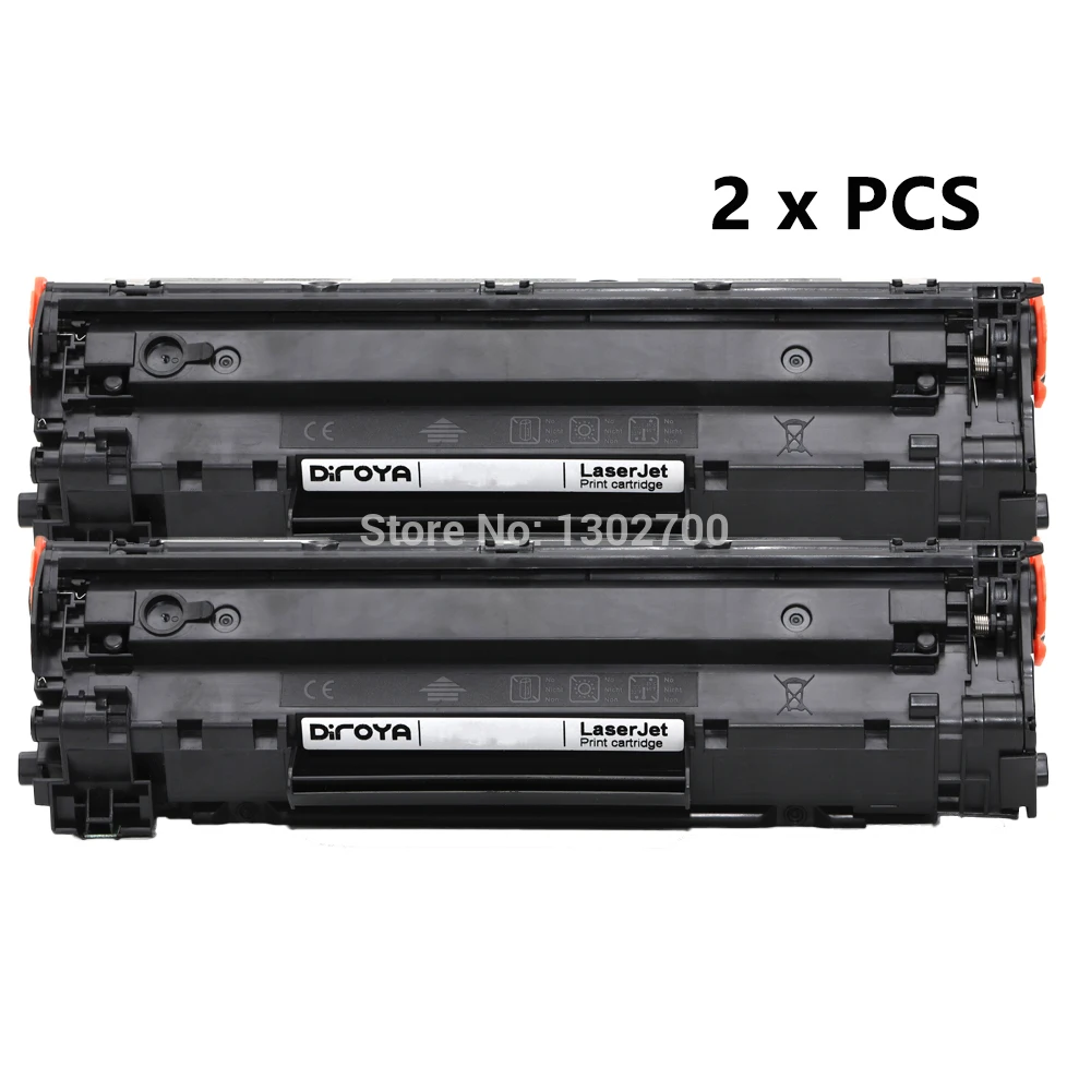 2 шт. CE285A 85A CE 285A 285 тонер картридж для HP LaserJet 1212nf 1214nfh 1217nfw Pro P1100 1102W M1130 1132 1210