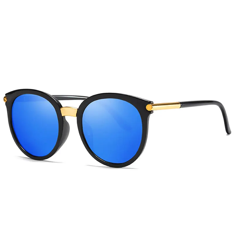 Очки солнцезащитные женские круглые модные брендовые дизайнерские винтажные