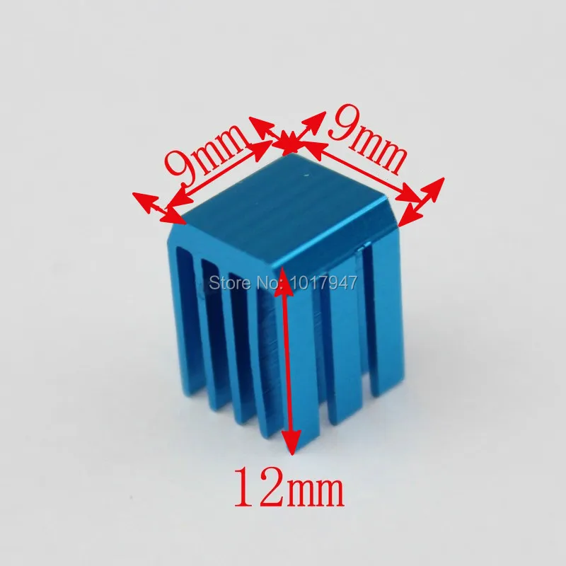 20 шт./партия мини компьютер 9x9x12 мм VGA карта X9 ОЗУ|cooling heatsink|heatsink 9mmheatsink aluminum |