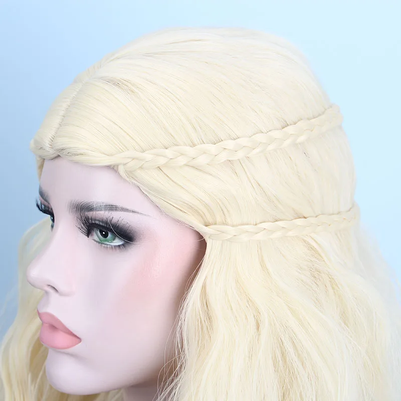 Anxin парик завод Надувные вьющиеся длинные светловолосый парик для женщин милые волнистые кудрявые искусственные волосы для париков оплетка золото курчавые нет кружева спереди привет