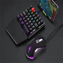 K106 Проводная 36 клавишная Механическая Usb эргономичная