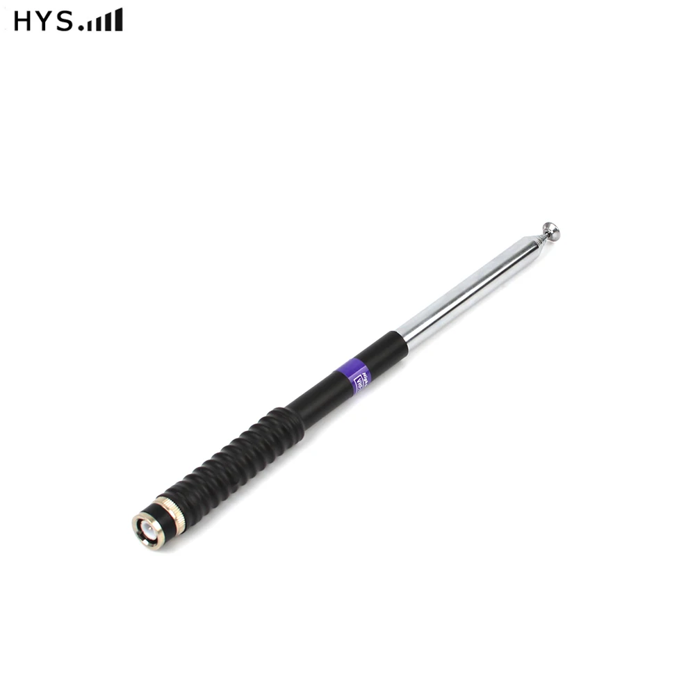 HYS FP 10120 Walkie Talkie BNC антенны двухдиапазонный VHF/UHF 136 174 мГц нержавеющей стальной