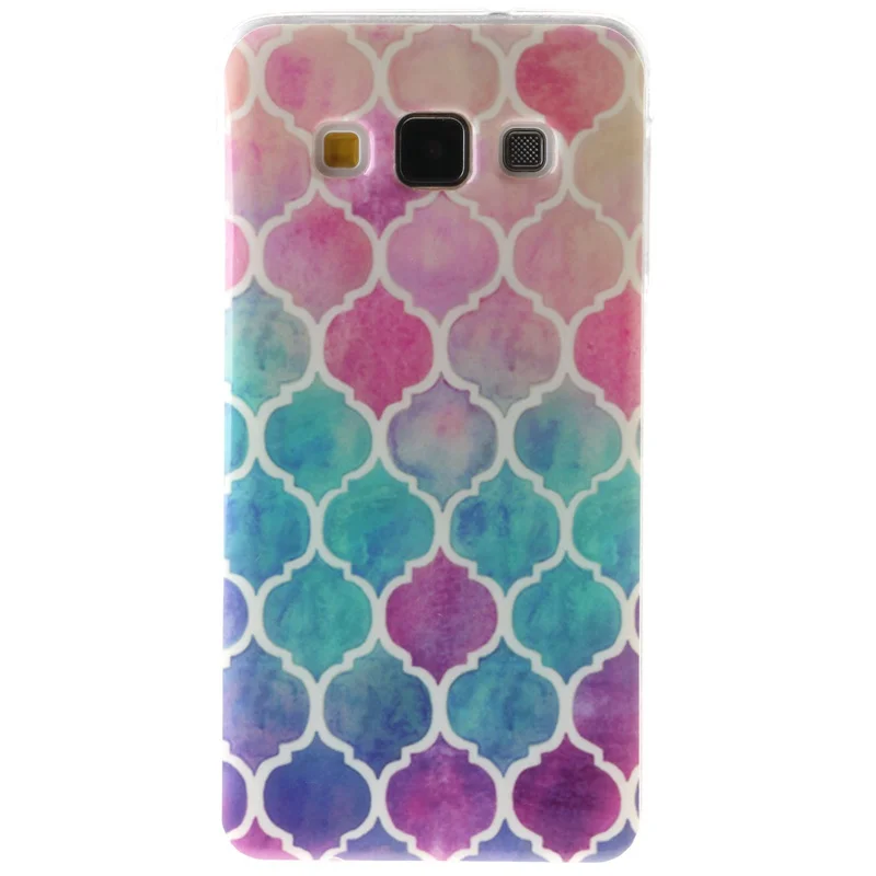 Fashion Soft TPU Case For Samsung Galaxy A3 A300F A3000 Transparent Silicone Cover Cases (2015) |