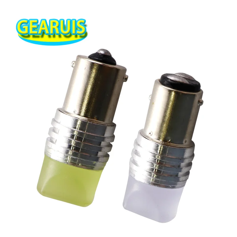 10 шт. 1156 BA15S 3D 9 SMD 2835 светодиодный 1157 BAY15D P21/5 Вт белый красный желтый указатель