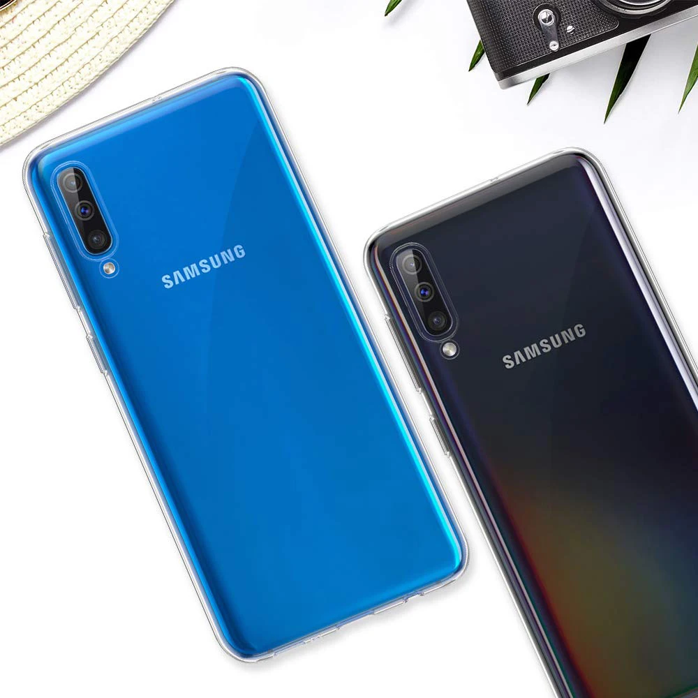 Чехол KEYSION для телефона Samsung Galaxy A50 A70 A40 A30 A20 A10 Ультратонкий Прозрачный мягкий