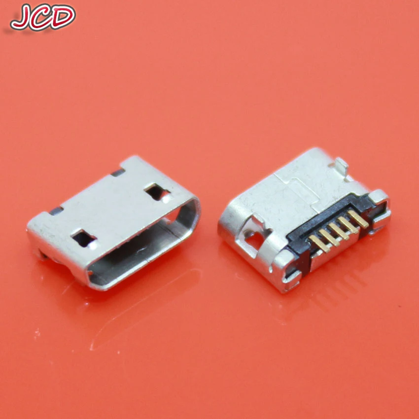 JCD микро USB 5pin типа B гнездовой разъем для мобильного телефона Micro USB разъем 5-контактный разъем зарядки Micro USB разъем
