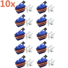 10 шт. SG-50 MiniMicro Digital Servo Motor для радиоуправляемых автомобилей, вертолетов, самолетов, лодок Trex SG50