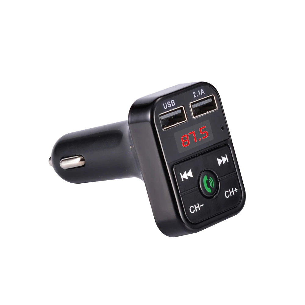 Беспроводной автомобильный fm-передатчик беспроводной радио адаптер двойной USB зарядное устройство Bluetooth Mp3 плеер Поддержка громкой связи вызов