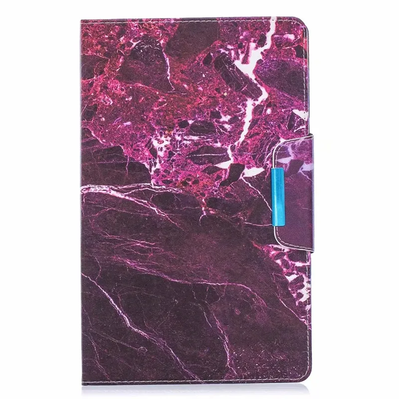 Purple Чехол Hoesje для samsung Tab A 10,1 чехол милый Единорог панда цветок планшет чехол Funda для Galaxy Tab A 10,1 SM-T510 SM-T515 - Цвет: Purple