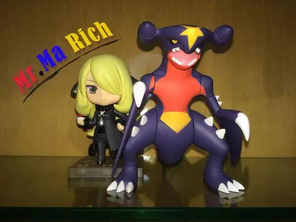 10 см 2 шт./компл. Cynthia Garchomp фигурка игрушка Рождественский подарок|Игровые фигурки