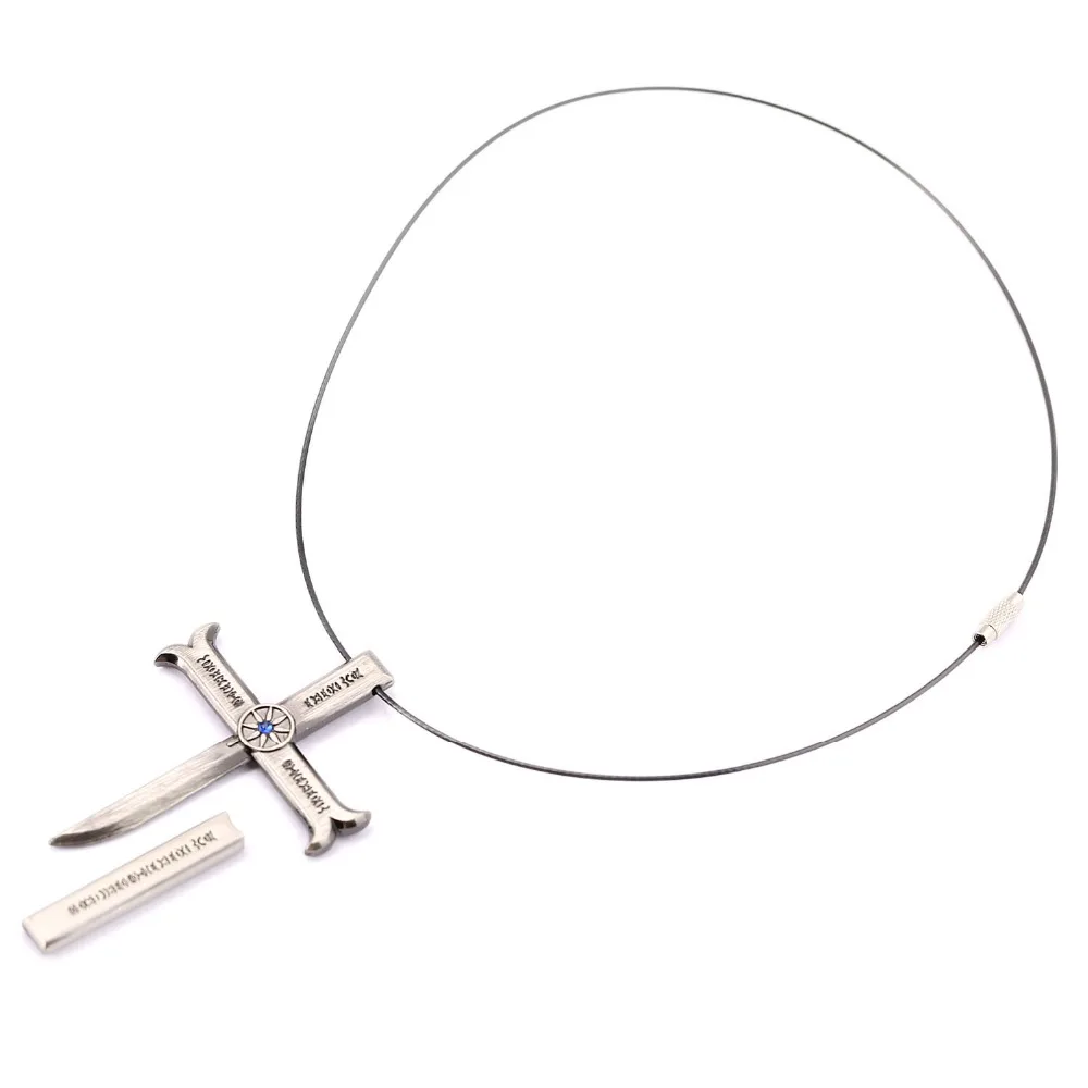 Цельный ожерелье с кулоном в виде креста дракули михостреба Дружба Мужчины