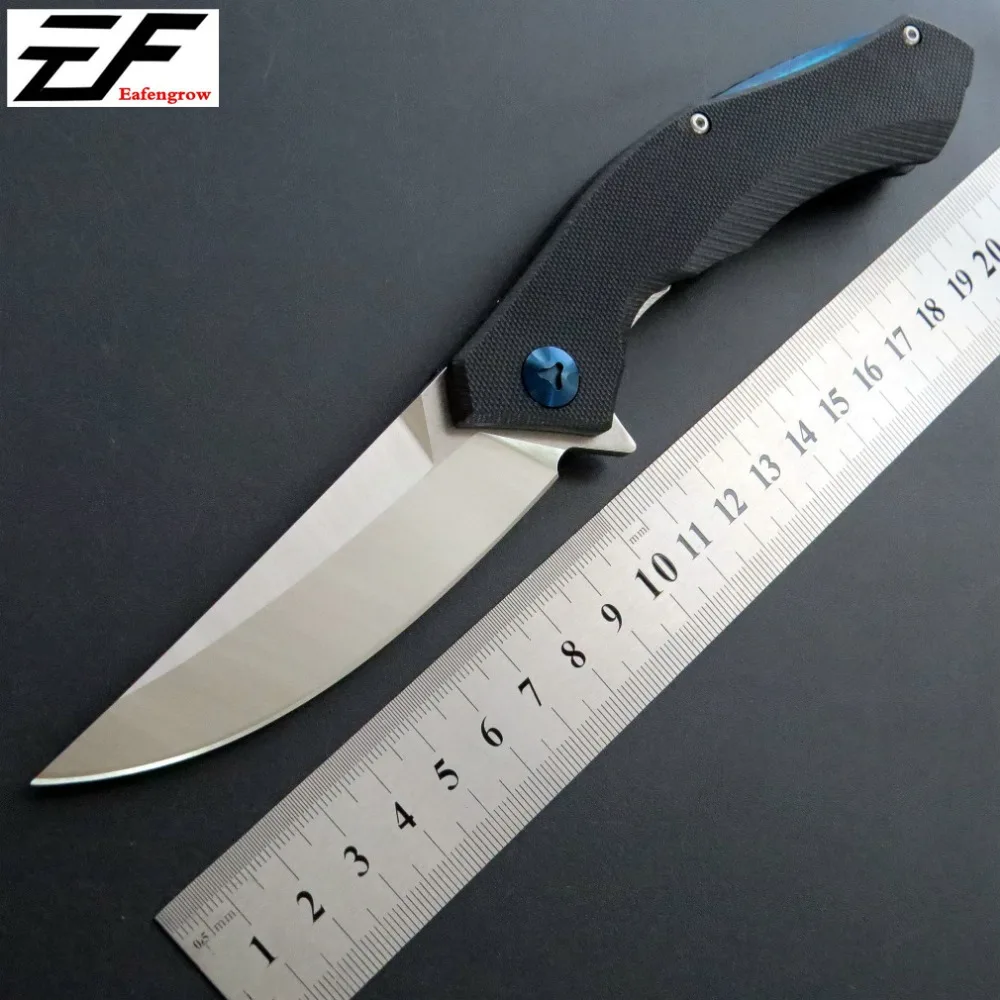 Складные ножи сталь D2 Черная Ручка G10 лунный нож инструменты для повседневного