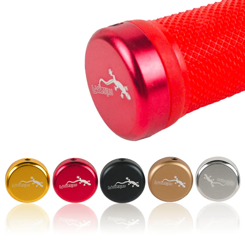 

Propalm Bike Handlebar Cap Bicycle Grips Aluminum Alloy Bike Handlebar End Lock-On Plugs Bar Grips Caps Covers Bicycle Parts