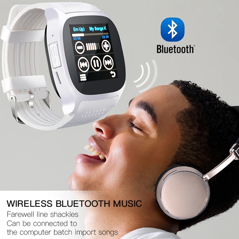 Liedao Bluetooth Смарт часы Smartwatch T8 Android телефонный звонок Relogio 2G GSM SIM TF карта камера для