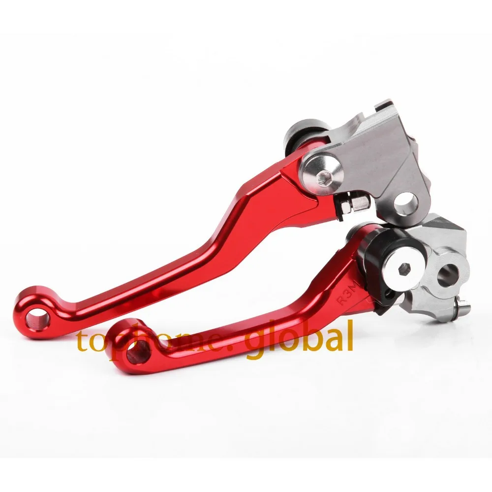 Для Honda CRF250R CRF450R 2007 2020 ЧПУ Рычаги поворотного тормоза сцепления Red 2008 2009 2010 2011 2012 2013