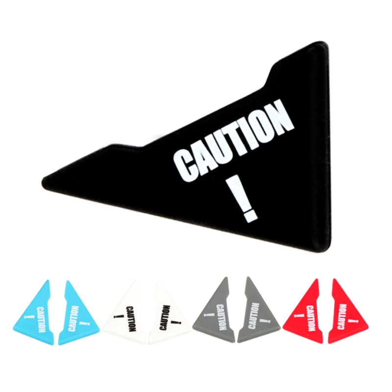 Modification car 2PCS Suitable for Tesla model 3 X S door silicone anti-collision angle modification accessories decoration