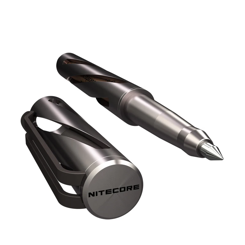 Online NITECORE NTP10 Titanium Pena Taktis Hollow Mendambakan Tubuh Dengan Tungsten Meruncing Strikeing Titik Pertahanan Diri Alat