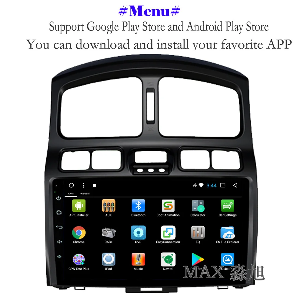 Макс Android 8 1 автомобильный dvd-плеер для HAWTAI Santa Fe автомобильное радио RDS WiFi SWC GPS