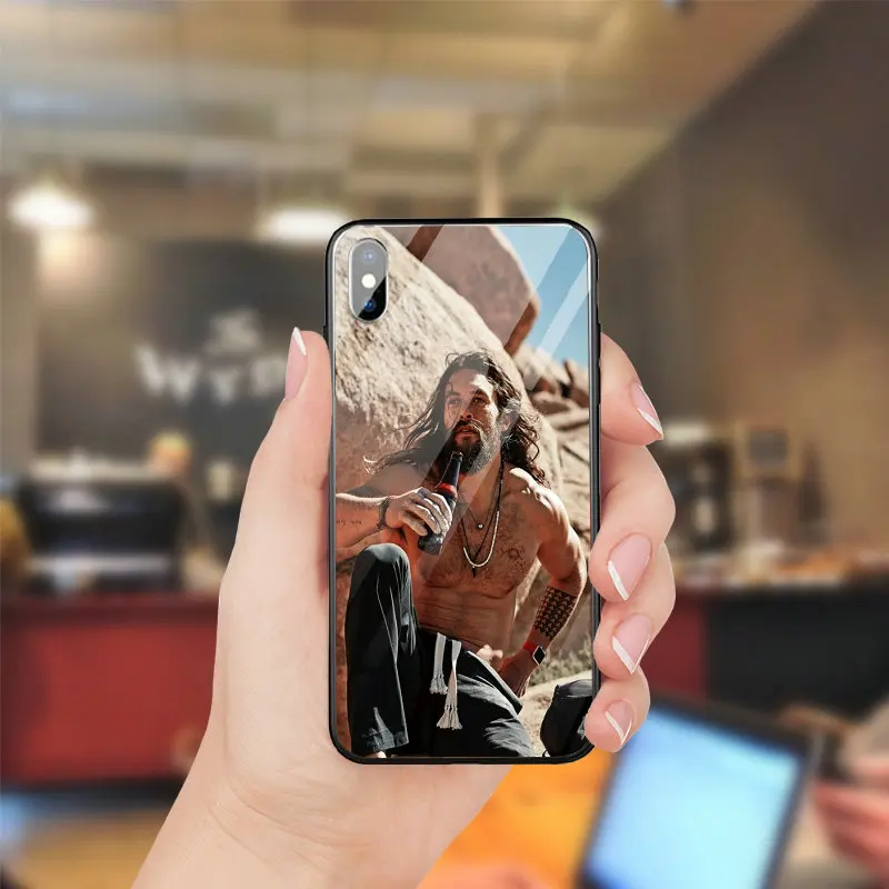 Закаленное Стекло мобильный чехол для телефона iPhone 5 5S SE 8 7 6 S Plus X XR XS Max Coque