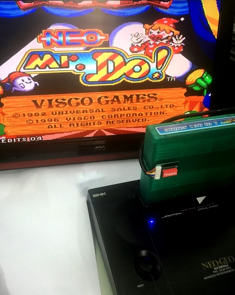 Плата DIP Switch для игрового картриджа NEOGEO MVS 138 в 1|Запасные части| |