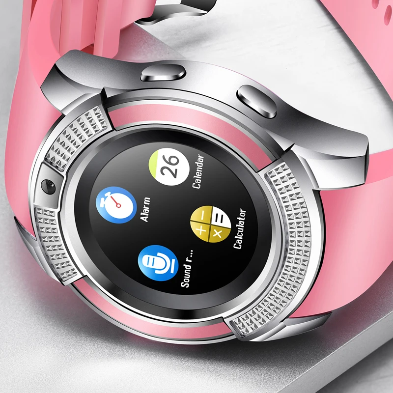 Платье леди smart watch Для женщин Поддержка SIM TF карты для Android IOS Телефон Камера Bluetooth
