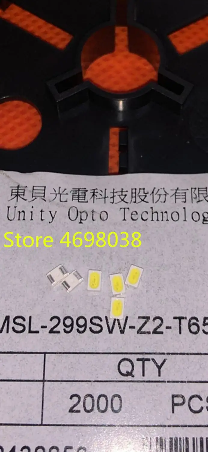 500 шт. 3020 SMD светодиодный Белый Ультраяркий чип 6500K 6-7 лм 20 мА 3 в для поверхностного