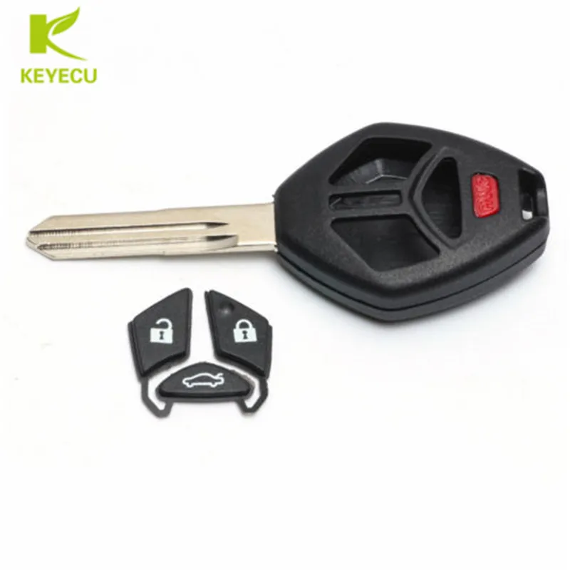 KEYECU запасной чехол для ключей с дистанционным управлением корпус Mitsubishi Eclipse Galant