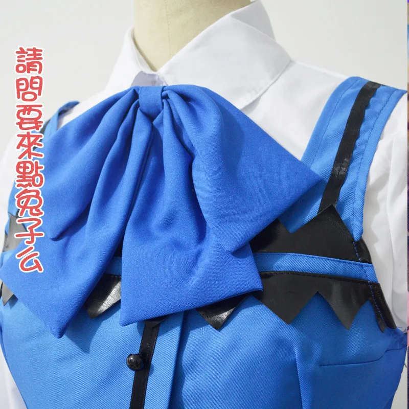 Аниме! Является ли заказ кроликом? Kafuu Chino Hoto Kokoa Милая школьная форма платье